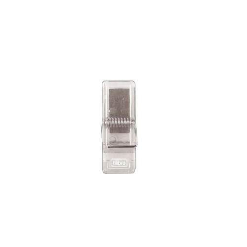 Prendedor Magntico Tilibra Translucido 61mm 3 Un