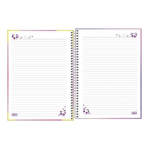 Caderno Universitrio Tilibra Espiral CD Lovely Friend 16 Materia 256 Fls