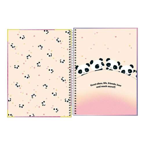 Caderno Universitrio Tilibra Espiral CD Lovely Friend 16 Materia 256 Fls