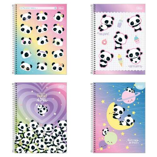 Caderno Universitrio Tilibra Espiral CD Lovely Friend 16 Materia 256 Fls