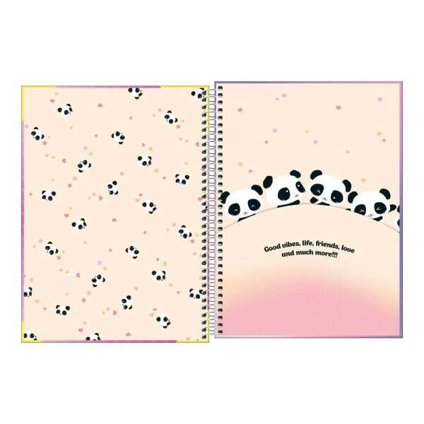 Caderno Universitrio Tilibra Espiral CD Lovely Friend 16 Materia 256 Fls