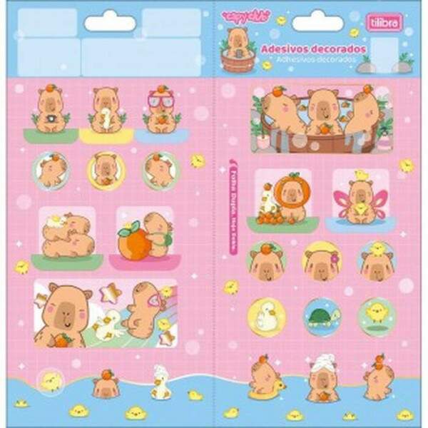 Adesivo Tilibra Capyclub