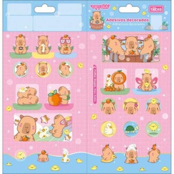 Adesivo Tilibra Capyclub