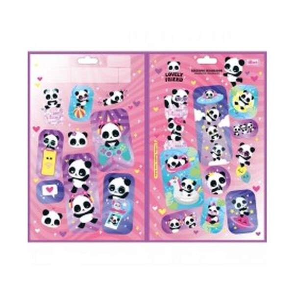 Kit Bloco Adesivo Tilibra Lovely Friends 8 x 30 fls