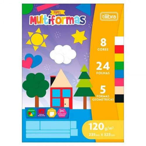 Papel Multiformas Tilibra A4 24 fls