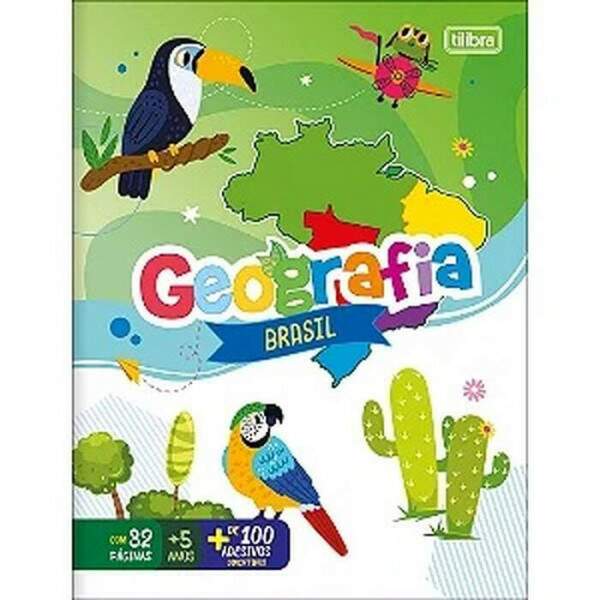 Cartilha De Atividades Tilibra Geografia Brasil 16 Folhas