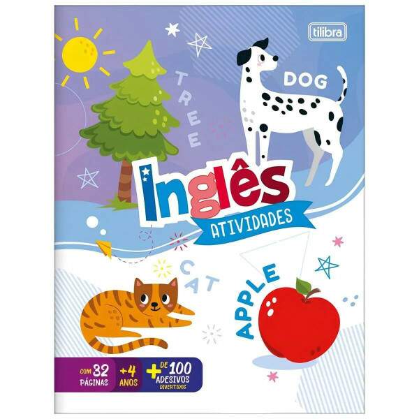 Cartilha De Atividades Tilibra Ingls 16 Folhas