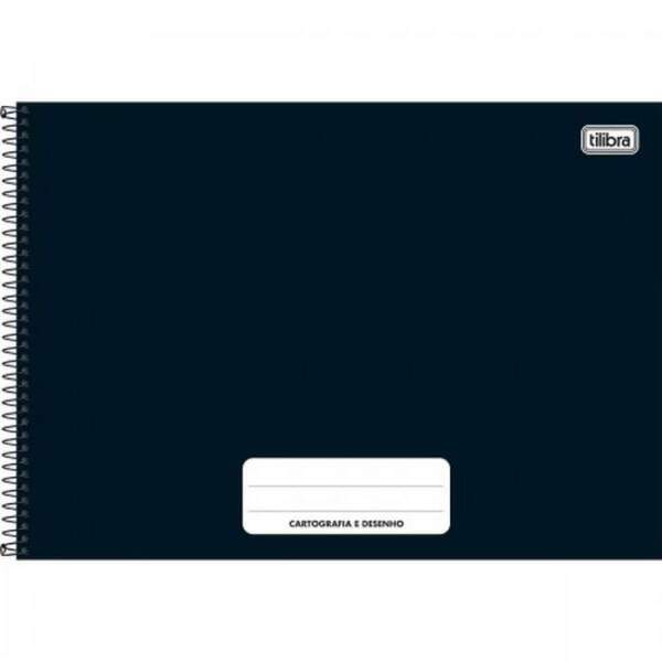 Caderno Cartografia Universitrio Tilibra Pepper Espiral CD 80 Fls
