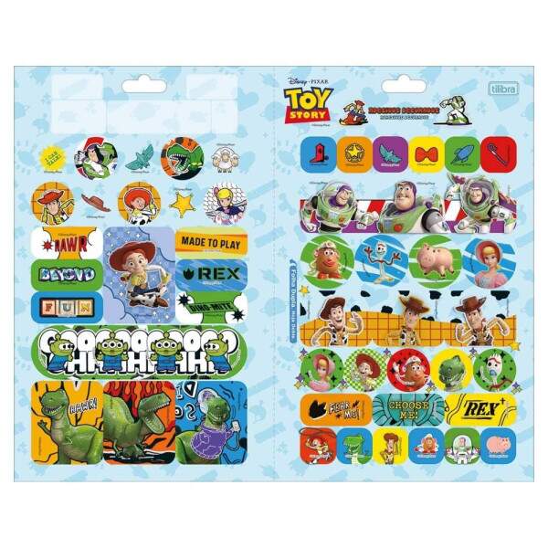 Adeviso Decorativo Tilibra Duplo G Toy Story