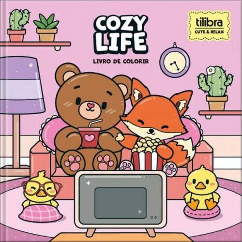 Livro Colorir Tilibra CD Life