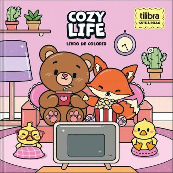 Livro Colorir Tilibra CD Life
