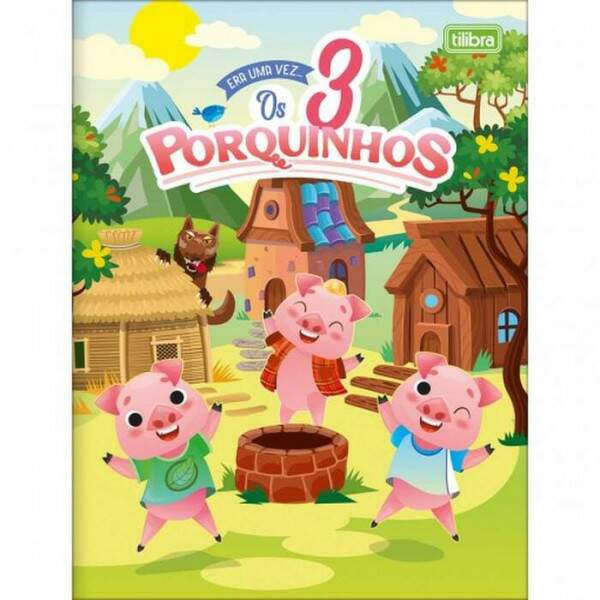 Livro Tilibra Era Uma Vez Os 3 Porquinhos