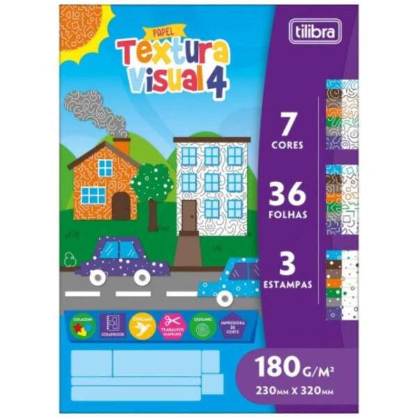 Bloco Tilibra Textura Visual 4 36 fls