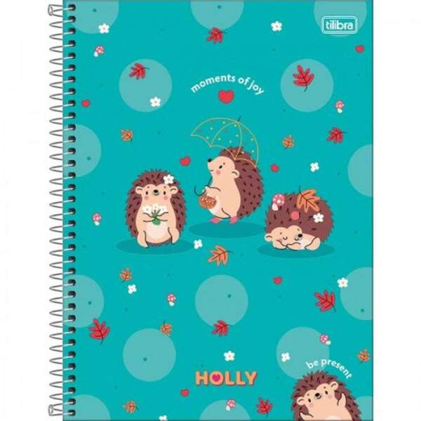 Caderno Univ CD BRC Tilibra Holly 80 fls