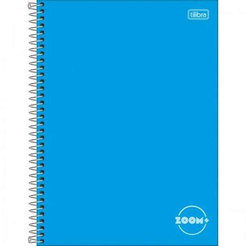 Caderno Univ CD ESP Tilibra Zoom+ 96 fls Azul