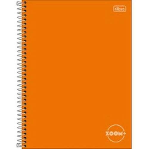 Caderno Univ CD ESP Tilibra Zoom+ 96 fls Laranja