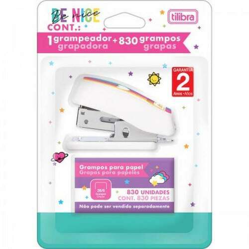 Grampeador Tilibra Mini Be Nice