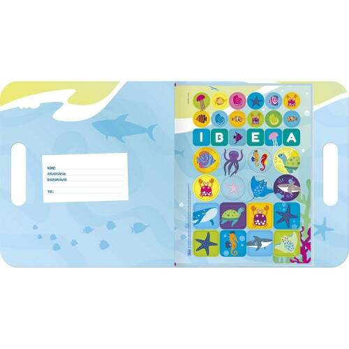 lbum Atividades Tilibra Maleta Fundo do Mar