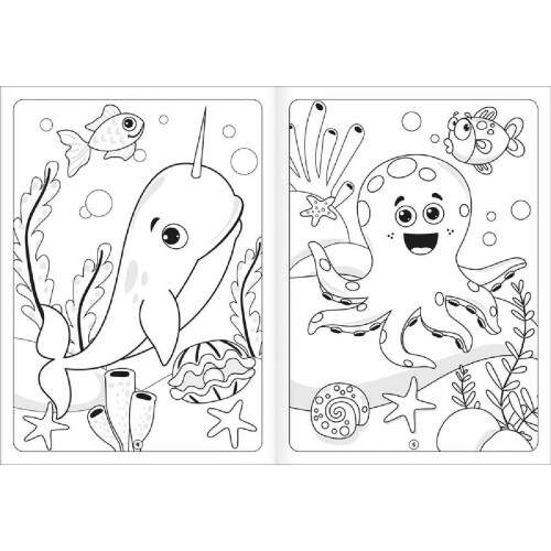 lbum Atividades Tilibra Maleta Fundo do Mar