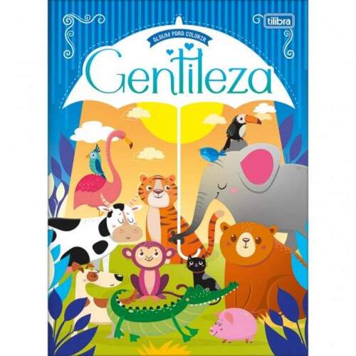 lbum Colorir Tilibra Gentileza