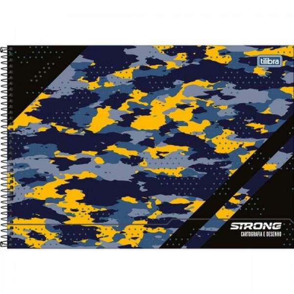 Caderno Cartografia CD Tilibra Strong 80 fls