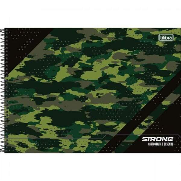 Caderno Cartografia CD Tilibra Strong 80 fls