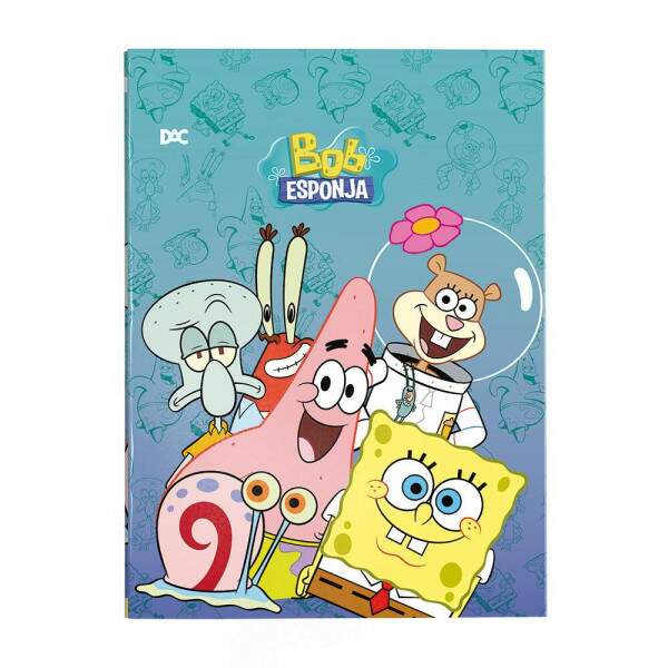 Pasta Catlogo A4 10 Env DAC Bob Esponja