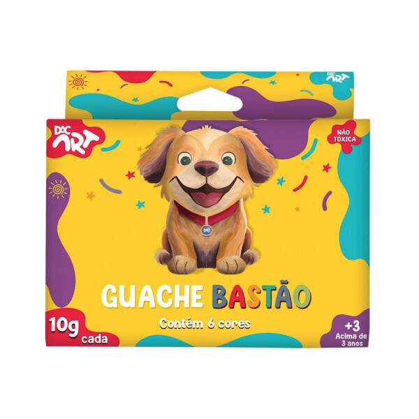 Guache Basto DAC 6 Cores