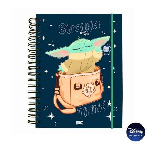 Caderno Univ DAC Smart Star Wars 80 fls
