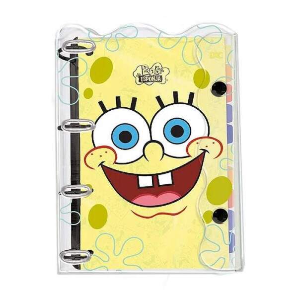 Caderno Argolado Univ DAC Bob Esponja