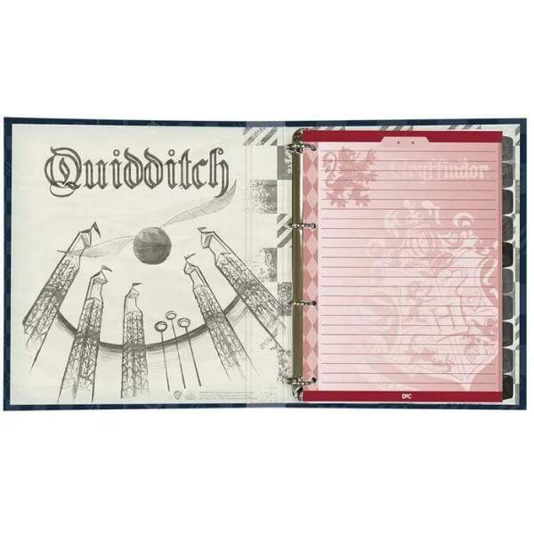 Caderno Argolado Univ DAC Harry Potter
