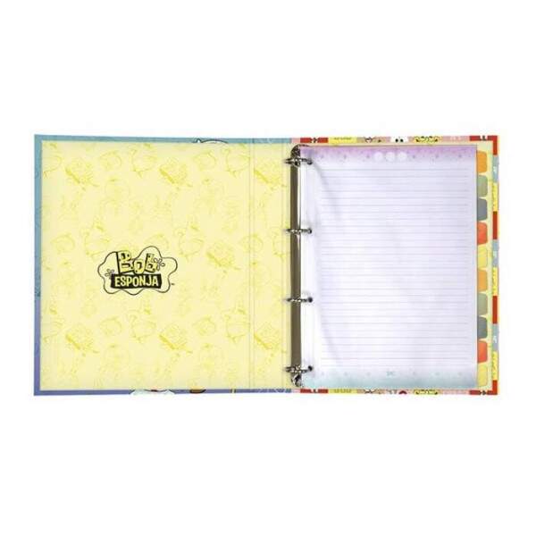 Caderno Argolado Univ DAC Bob Esponja