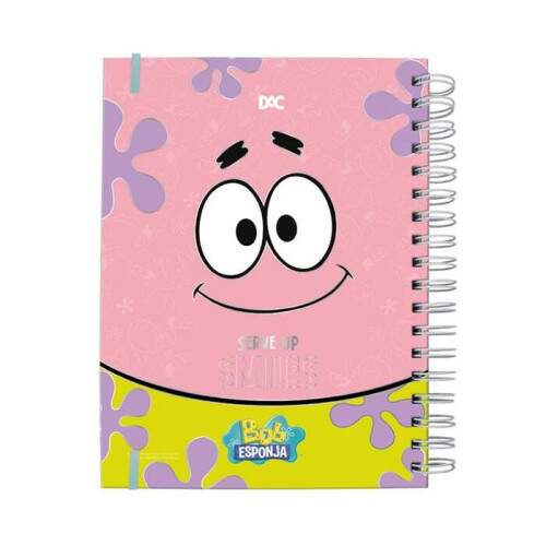Caderno Univ DAC Smart Bob Esponja 80 fls