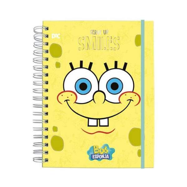 Caderno Univ DAC Smart Bob Esponja 80 fls