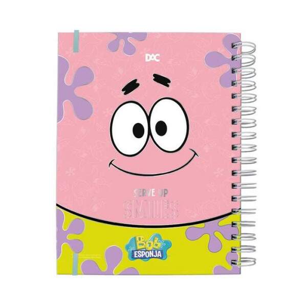 Caderno Univ DAC Smart Bob Esponja 80 fls