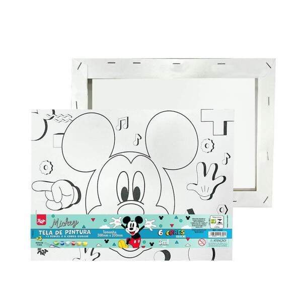 Kit Pintura em Tela DAC Mickey G