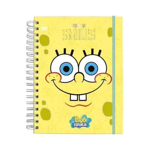 Caderno Univ DAC Smart Bob Esponja 80 fls