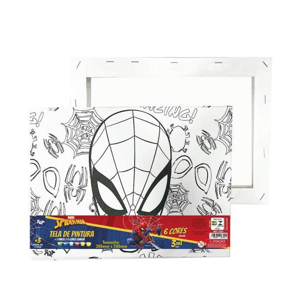 Kit Pintura em Tela DAC Homem Aranha G