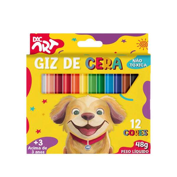 Giz de Cera DAC 12 Cores