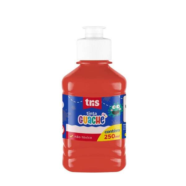 Guache Tris 250 ml Vermelho