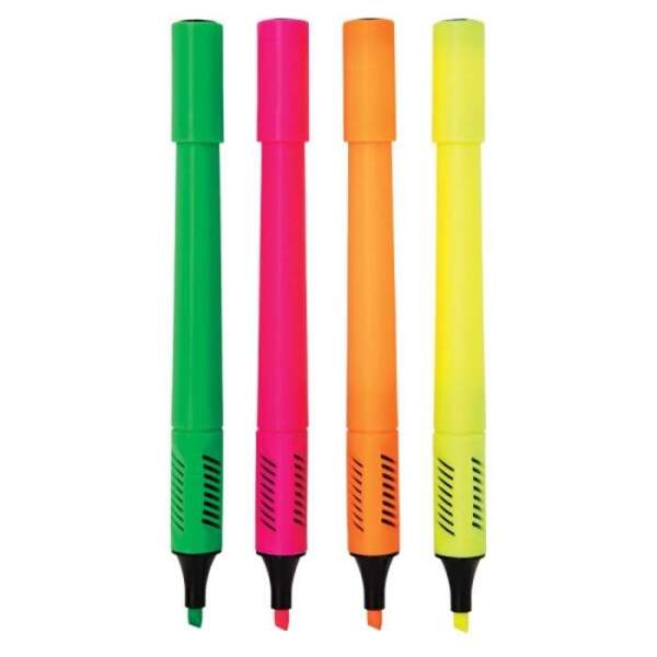 Marca Texto Tris Lux Neon 4 Cores