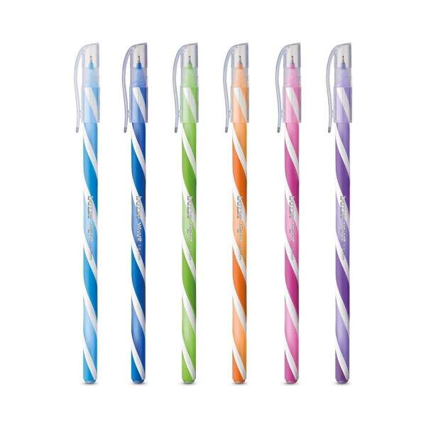 Caneta Bazze Wave Color Rosa