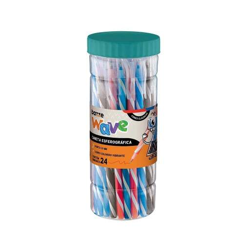 Caneta Bazze Wave Color Preta