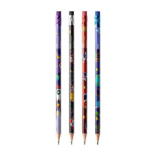 Lapis Grafite Tris Collect Astro Borracha