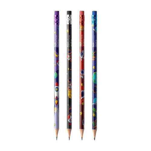 Lapis Grafite Tris Collect Astro Borracha