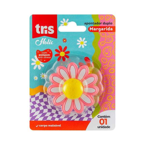 Apontador Duplo Tris Holic Margarida