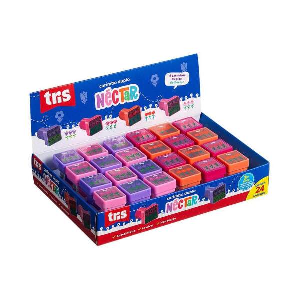 Carimbo Auto Duplo Tris Nectar