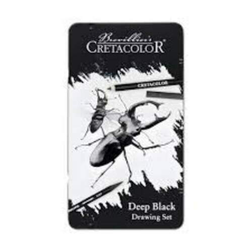 Lapis Cretacolor Deep Black Estojo 10 Itens