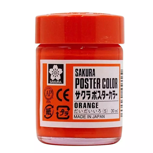Tinta Guache Sakura Poster Color Profissional 30 ml - CORES BSICAS - UNIDADE