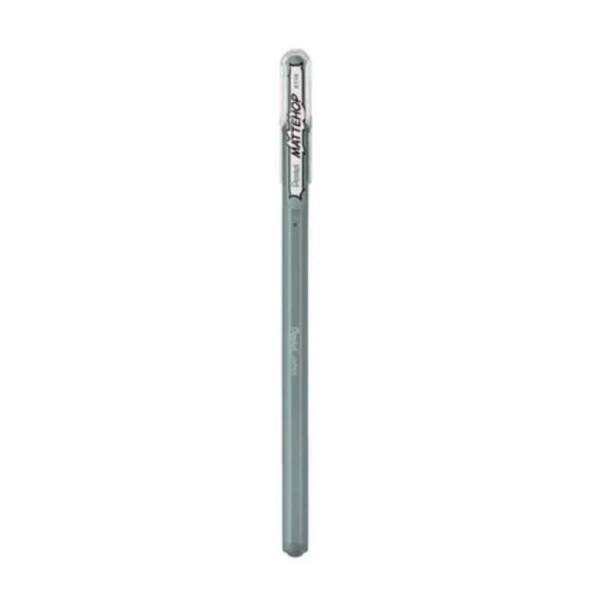 Caneta Gel Pentel Mattehop 1.0mm Cinza